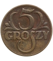 5 groszy 1930, stan 3