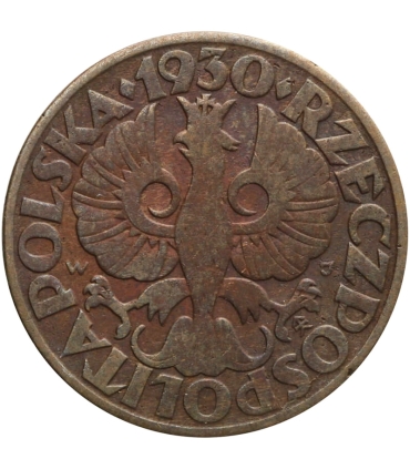 5 groszy 1930, stan 3