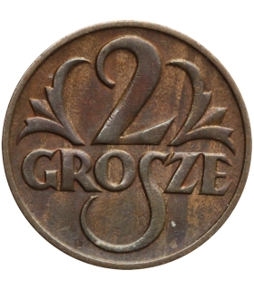2 grosze 1927, stan 3