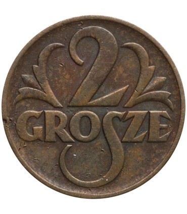 2 grosze 1938, stan 2-