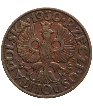 2 grosze 1930, stan 3+