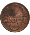 2 grosze II RP, 1936, stan 2