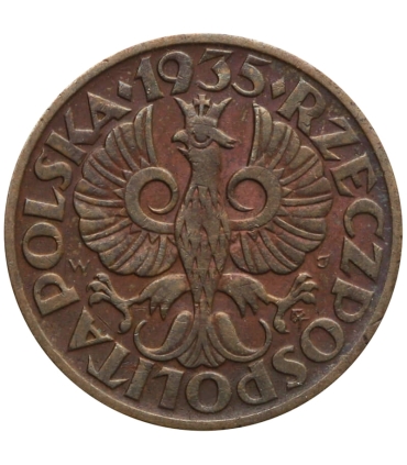 2 grosze 1935, stan 2-
