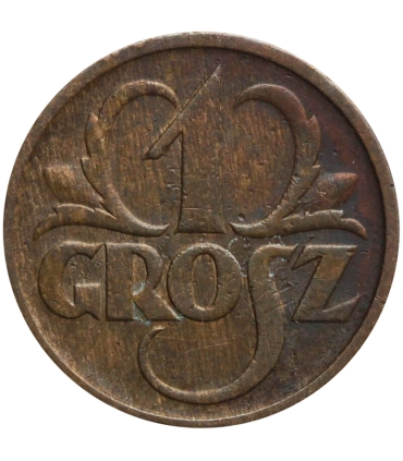 1 grosz 1934 rok, stan 3+