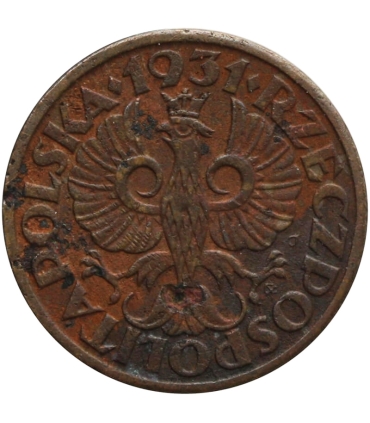 1 grosz 1934 rok, stan 3+