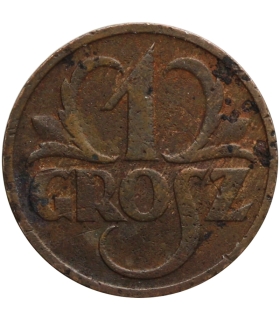 1 grosz 1934 rok, stan 3+