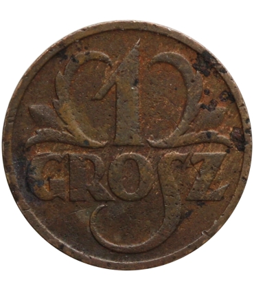 1 grosz 1934 rok, stan 3+