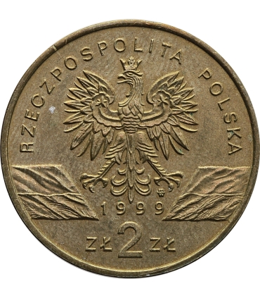 2 zł GN, Wilk (łac. Canis lupus) - monety okolicznościowe 2 zł