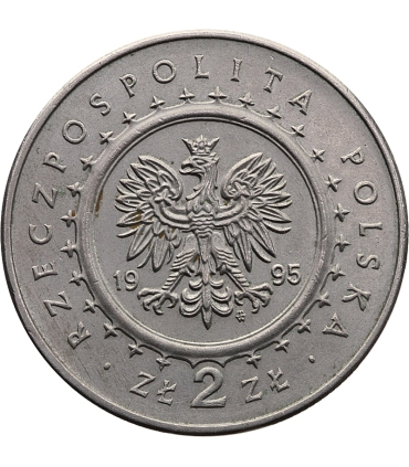 2 zł, Pałac Królewski w Łazienkach 1995, PIĘKNA