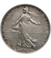 Francja, 2 franki, 1915, Srebro