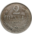 Łotwa, 2 Lati 1925, stan 3+