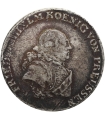 Niemcy, Prusy, Fryderyk Wilhelm II, 1/3 talara 1792 E, Królewiec, st. 4+/3-