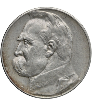 5 złotych Piłsudski 1935, stan 3+