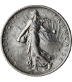 Francja 1 frank, 1918, srebro, st. 3+