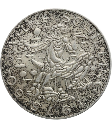 Austria 100 szylingów, 1975 50 lat Szylinga, srebro