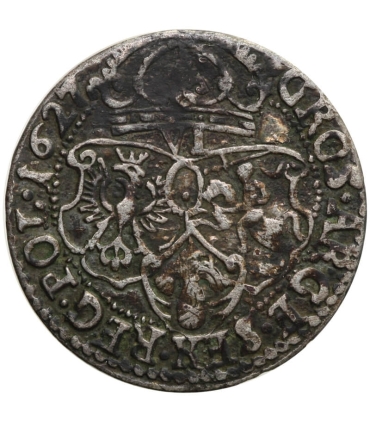 Polska 6 groszy szóstak, 1627, Zygmunt III Waza