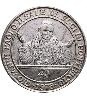 Medal Jan Paweł II 1978 – Atlas Collections, 50 mm, duży medal pamiątkowy