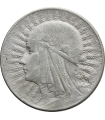 5 złotych głowa kobiety 1933, stan 3