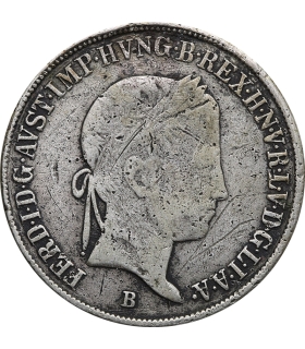 Węgry 20 krajcarów, 1847, st. 3-