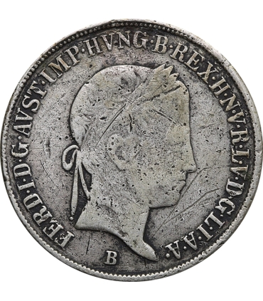 Węgry 20 krajcarów, 1847, st. 3-
