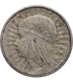 10 złotych Głowa kobiety 1933, stan 2-/3+