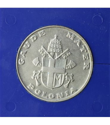 Medal Jan Paweł II 1979, Veritas, srebro Ag 925, 35 mm, etui i metka