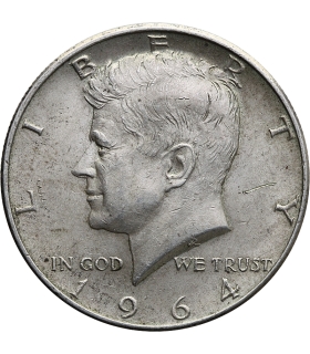 USA 1/2 dolara half dollar Kennedy 1964, stan 2