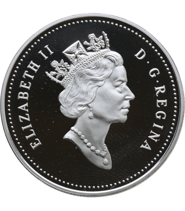 Kanada 1 Dolar 1998 - Kanadyjska Królewska Policja Konna, Srebro 925