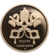 Medal okolicznościowy Watykan 2013 Papież Franciszek pozłacany, kapsuła, certyfikat
