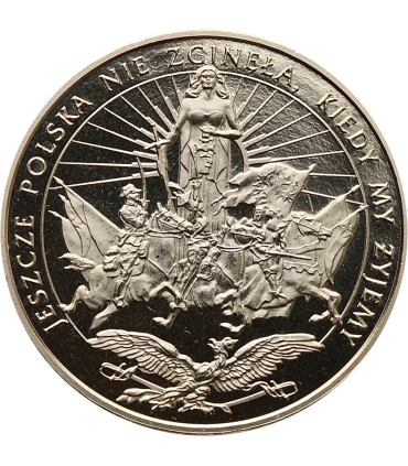 Medal Konstytucja 3 maja 1791 – Jeszcze Polska nie zginęła, miedzionikiel platerowany