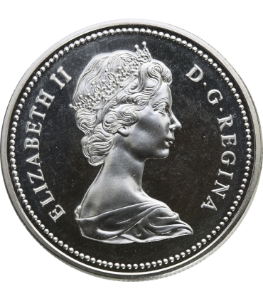 Kanada 1 Dolar - 100 Lat Winnipeg 1975 r srebro, certyfikat