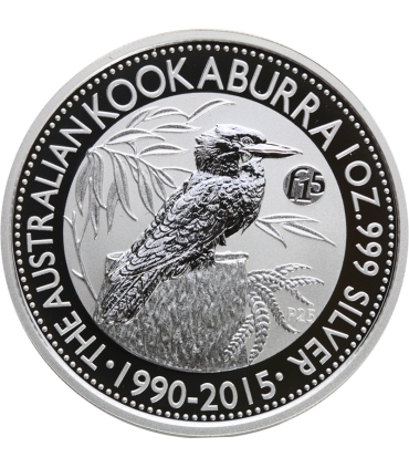 Australia, 1 dolar, Kukabura, 2008, srebro Ag999, 1OZ, st. 1, certyfikat