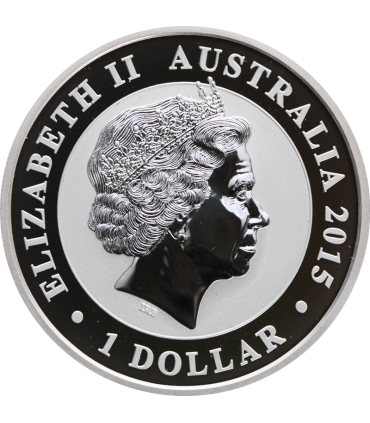 Australia, 1 dolar, Kukabura, 2008, srebro Ag999, 1OZ, st. 1, certyfikat