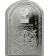 Tokelau 2 Dolary 2017 Matka Boska Fatimska 50 g Srebro 999 etui, certyfikat