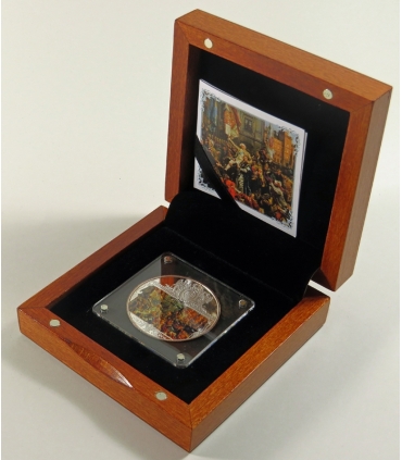 Niue 1 Dolar Konstytucja 3 Maja 1791 – 2021, srebro 999 Ag, 1 uncja, etui, certyfikat