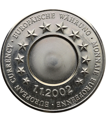 Medal Europa na byku – Unia Europejska, mapa, orzeł z pochodnią