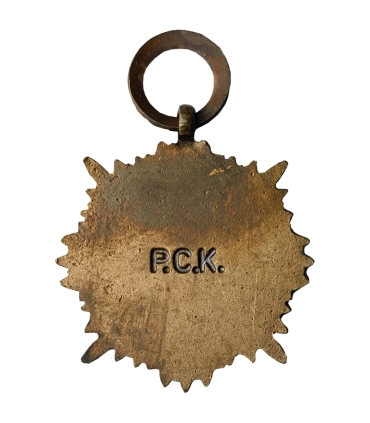 Odznaka Honorowa PCK krzyż z emalią