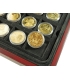 Medale Wielcy Polacy, 12 sztuk w drewnianej kasecie