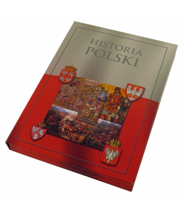 Zestaw 6 medali Historia Polski – platerowane, etui