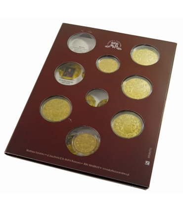 Zestaw 6 medali Wybitni dowódcy + etui