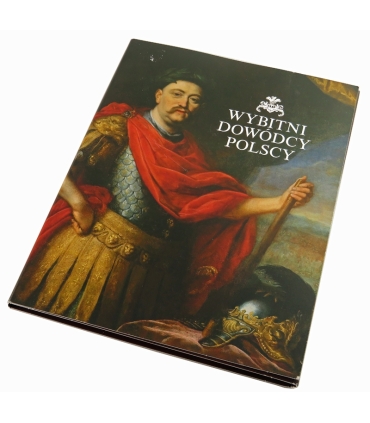 Zestaw 6 medali Wybitni dowódcy + etui