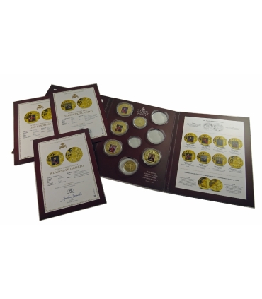 Zestaw 6 medali Wybitni dowódcy + etui