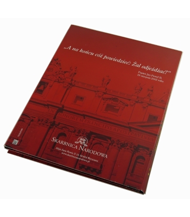 Zestaw medali „Papież, który zmienił historię – Pielgrzymki Jana Pawła II do Polski”, 7 szt., pozłacane, etui, certyfikat