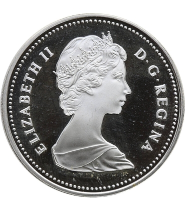 Kanada, 1 dolar 1975, 100 lat Calgary, stan 1