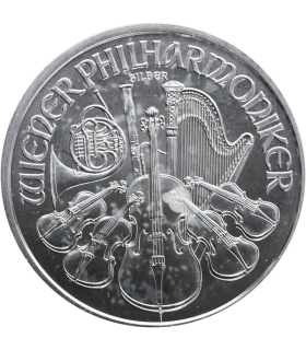 Austria 1,5 Euro 2008 Filharmonicy wiedeńscy, srebro, 1oz, stan 1