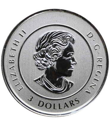 Kanada 3 dolary, 2017 Duch Kanady, srebro 999, certyfikat