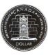 Kanada 1 Dolar Jubileusz Królowej Elżbiety II, 1977, srebro, certyfikat
