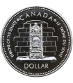 Kanada 1 Dolar Jubileusz Królowej Elżbiety II, 1977, srebro, certyfikat