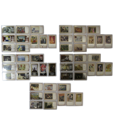 Arcydzieła malarstwa światowego - 50 sztuk medali + 5 ekskluzywnych drewnianych etui