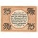 75 Pf banknot zastępczy Kreis Stolzenau 1921